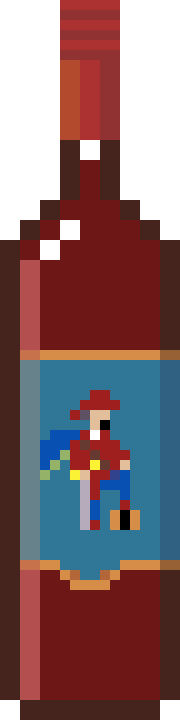 Captain Morgan pixel animation from Ian's original page